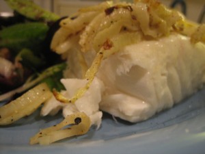 Halibut with Fennel Recipe Photo