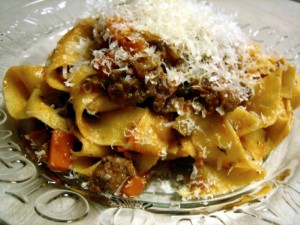 tagliatelle bolognese