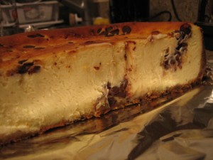 Chocolate Chip New York Style Cheese Cake