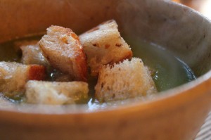 Green Garlic Soup